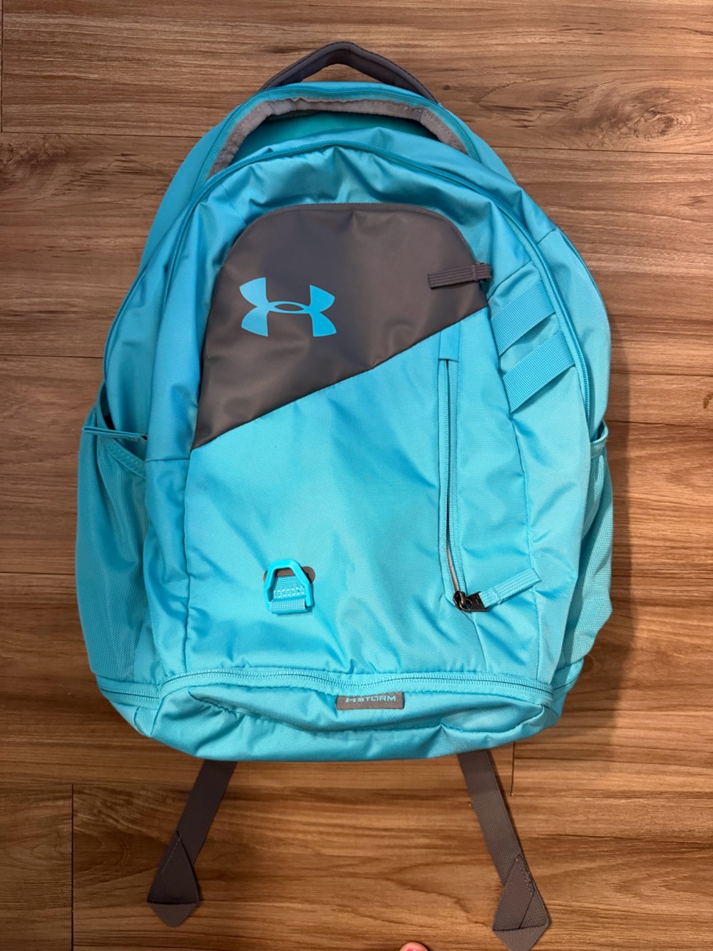 Under Armour Turquoise Backpack with Gray Accent
